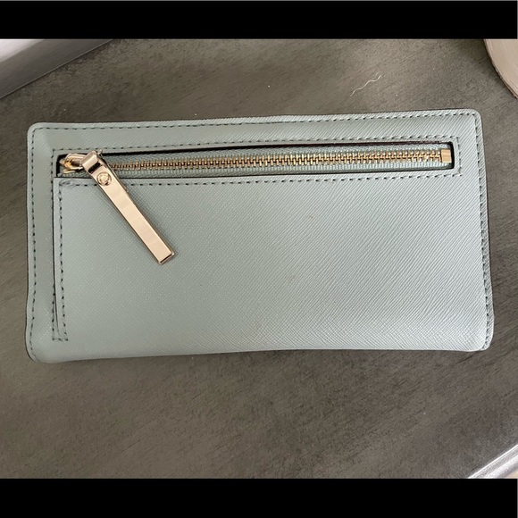 Kate spade Cameron street Candace & Stacy wallet LAKES EDGE BLUE - Picture 10 of 10